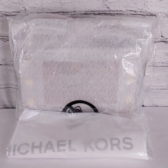 'MICHAEL KORS' 'HOLLY' LEATHER STUDDED CROSSBODY BAG & 'MK' DUST BAG SET - Picture 15 of 16